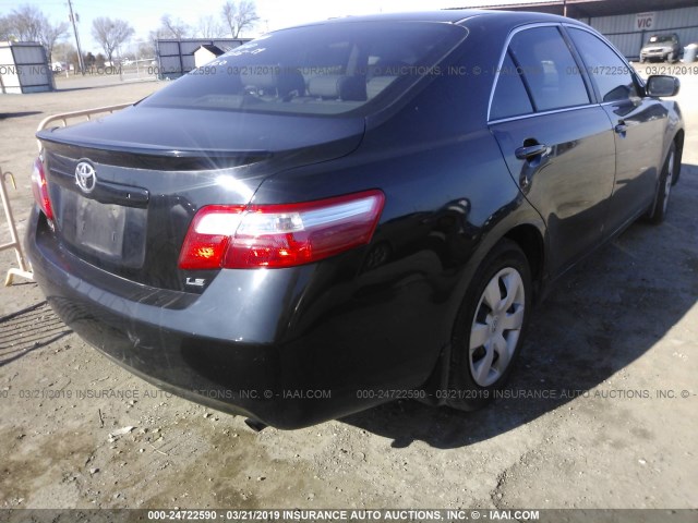 4T1BE46K29U371706 - 2009 TOYOTA CAMRY SE/LE/XLE 黑色 照片 4