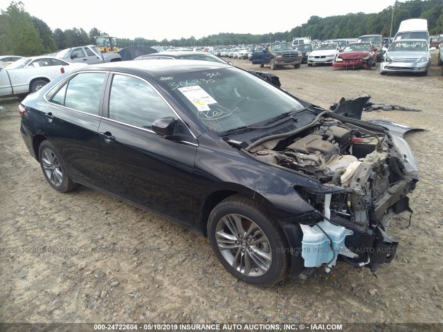 4T1BF1FK1HU306730 - 2017 TOYOTA CAMRY LE/XLE/SE/XSE BLACK photo 1