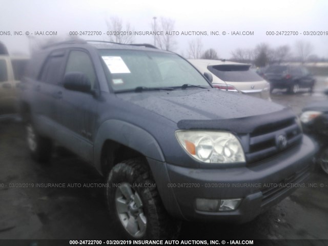 JTEBT14R330012500 - 2003 TOYOTA 4RUNNER SR5/SPORT GRAY photo 1