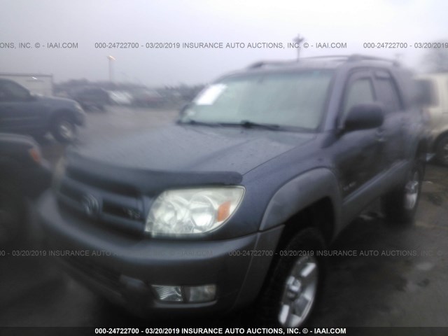 JTEBT14R330012500 - 2003 TOYOTA 4RUNNER SR5/SPORT GRAY photo 2