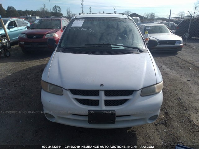 1B4GP44L8XB903157 - 1999 DODGE GRAND CARAVAN SE/SPORT WHITE photo 6