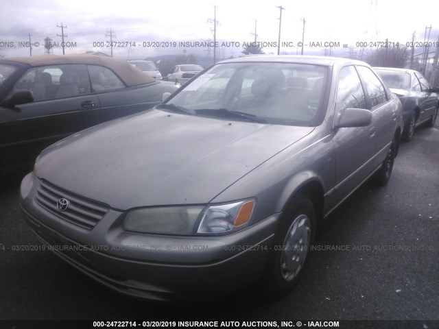 4T1BG22K2VU137287 - 1997 TOYOTA CAMRY CE/LE/XLE BROWN photo 2