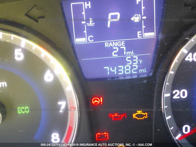 KMHCT5AE0GU252664 - 2016 HYUNDAI ACCENT SE BLACK photo 7