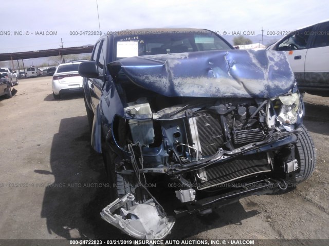 5TEJU62NX8Z484551 - 2008 TOYOTA TACOMA DOUBLE CAB PRERUNNER Dark Blue photo 6