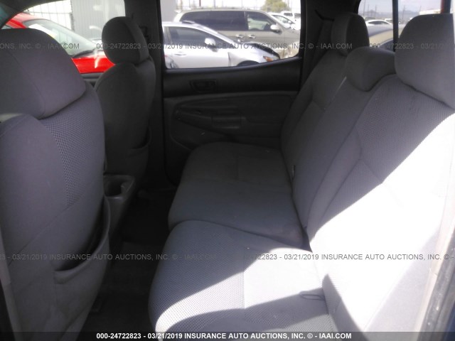 5TEJU62NX8Z484551 - 2008 TOYOTA TACOMA DOUBLE CAB PRERUNNER Dark Blue photo 8