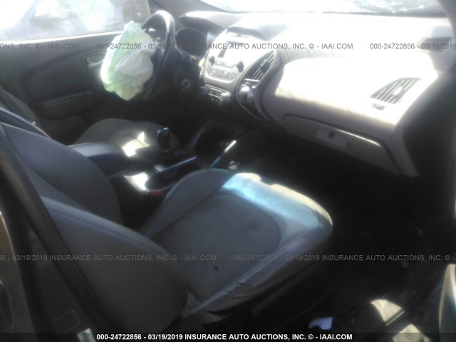 KM8JUCAG3EU898191 - 2014 HYUNDAI Tucson GLS/LIMITED/SE BROWN photo 5