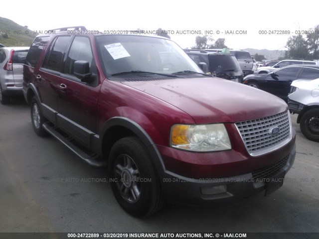 1FMPU15595LA33691 - 2005 FORD EXPEDITION XLT RED photo 1