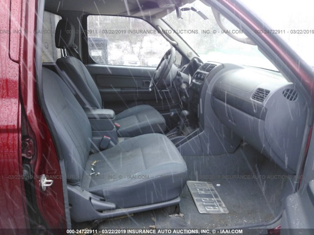 5N1ED28Y34C604058 - 2004 NISSAN XTERRA XE/SE RED photo 5