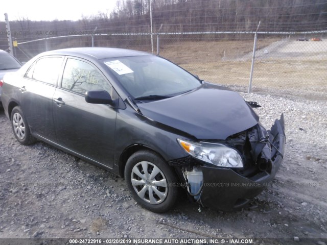 1NXBU4EE9AZ173594 - 2010 TOYOTA COROLLA S/LE/XLE GRAY photo 1