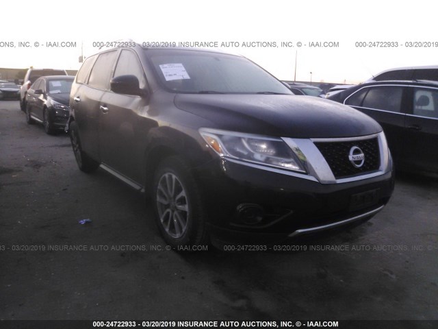 5N1AR2MN1EC619932 - 2014 NISSAN PATHFINDER S/SV/SL/PLATINUM BLACK photo 1