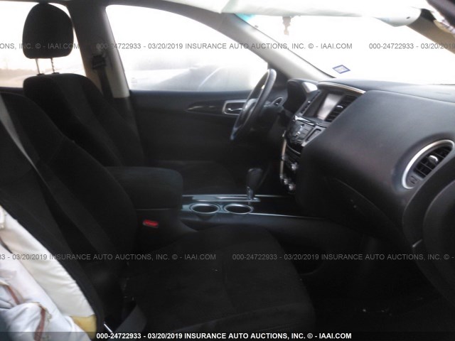 5N1AR2MN1EC619932 - 2014 NISSAN PATHFINDER S/SV/SL/PLATINUM BLACK photo 5