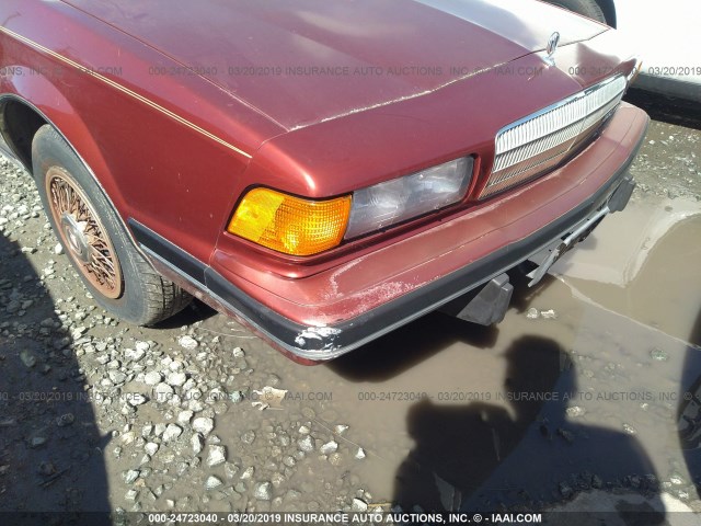 1G4AL84N6L6467534 - 1990 BUICK CENTURY LIMITED RED photo 6