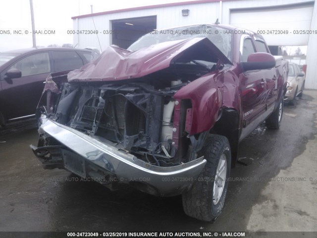 2GTEK13M271657739 - 2007 GMC NEW SIERRA K1500 MAROON photo 6