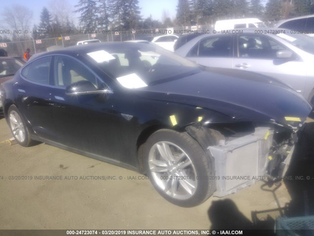 5YJSA1S16EFP32515 - 2014 TESLA MODEL S BLACK photo 1