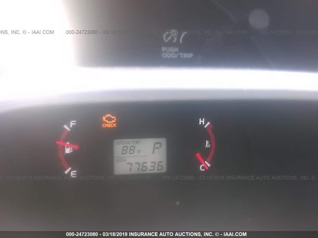 2T1KU40E29C027686 - 2009 TOYOTA COROLLA MATRIX  SILVER photo 7