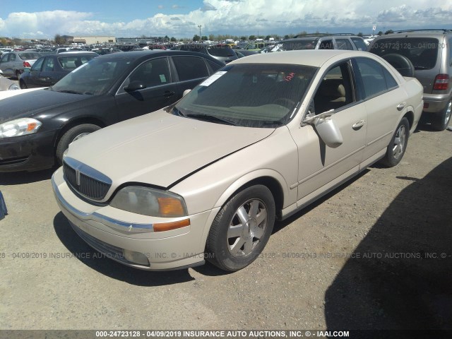 1LNHM86S82Y709287 - 2002 LINCOLN LS 棕色 照片 2