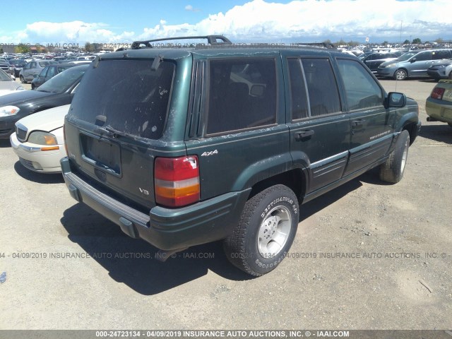 1J4GZ78Y3VC630831 - 1997 JEEP GRAND CHEROKEE LIMITED/ORVIS GREEN photo 4
