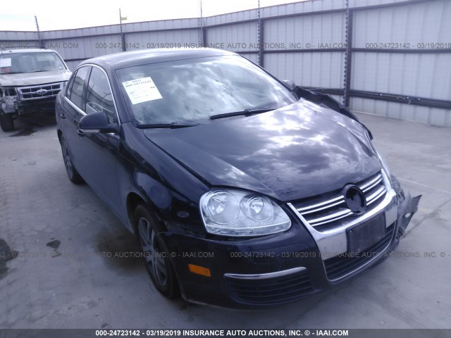 3VWRF71K36M731619 - 2006 VOLKSWAGEN JETTA 2.5 BLACK photo 1