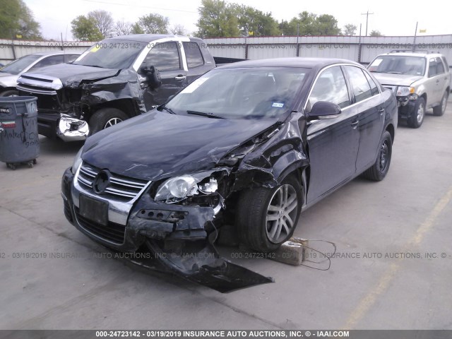 3VWRF71K36M731619 - 2006 VOLKSWAGEN JETTA 2.5 BLACK photo 2