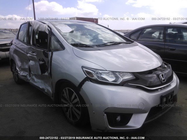 3HGGK5H88FM710867 - 2015 HONDA FIT EX/EXL SILVER photo 1