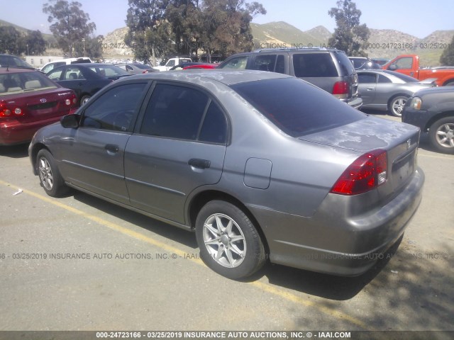2HGES16315H587093 - 2005 HONDA CIVIC DX VP Boz foto 3