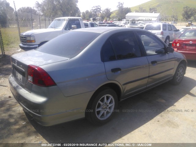 2HGES16315H587093 - 2005 HONDA CIVIC DX VP Boz foto 4