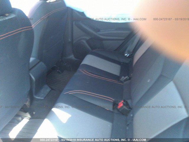 JF2GTADC4J8217216 - 2018 SUBARU CROSSTREK PREMIUM ORANGE photo 8