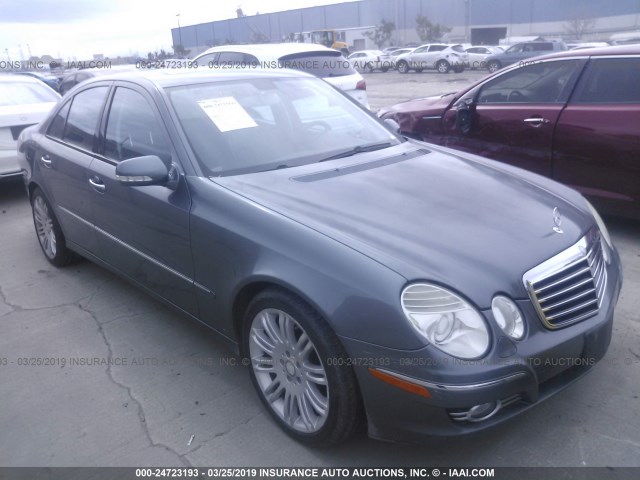 WDBUF56X88B248562 - 2008 MERCEDES-BENZ E 350 GRAY photo 1