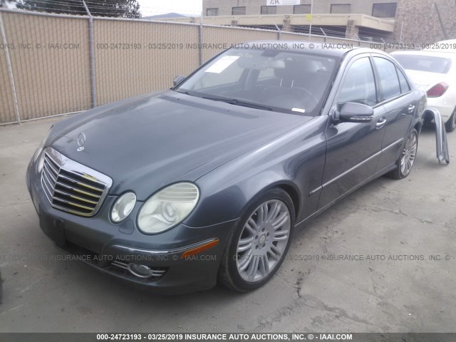 WDBUF56X88B248562 - 2008 MERCEDES-BENZ E 350 GRAY photo 2