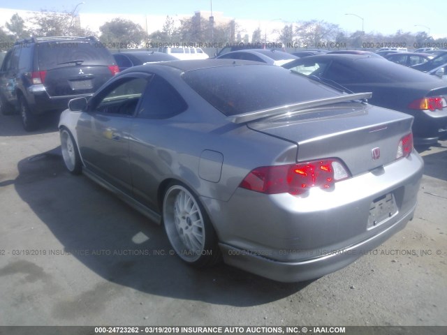 JH4DC53072C039881 - 2002 ACURA RSX TYPE-S BROWN photo 3