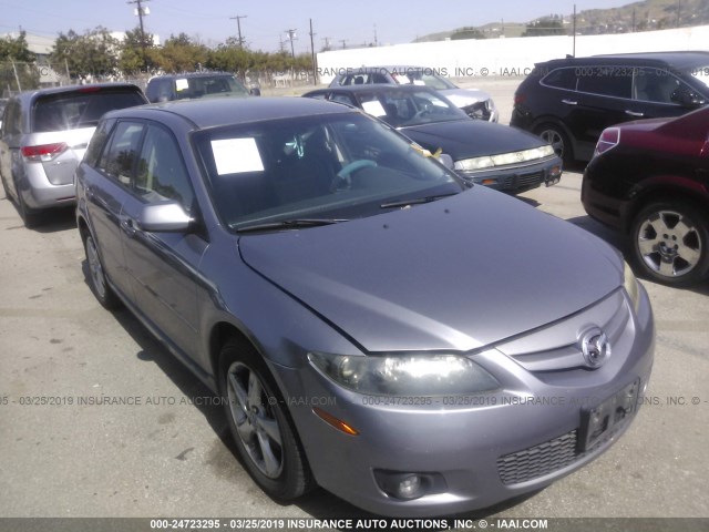 1YVHP82D465M45599 - 2006 MAZDA 6 S GRAY photo 1