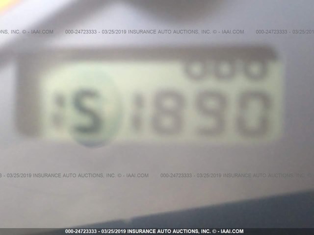 JF1SF6559YG729217 - 2000 SUBARU FORESTER S SILVER photo 7