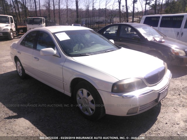 1LNHM86S53Y665881 - 2003 LINCOLN LS WHITE photo 1