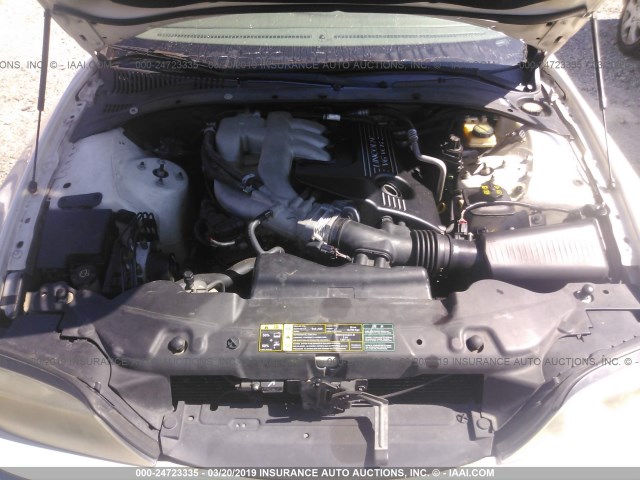 1LNHM86S53Y665881 - 2003 LINCOLN LS WHITE photo 10