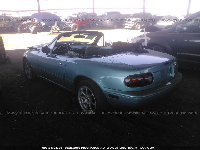 JM1NA3513L0121339 - 1990 MAZDA MX-5 MIATA GREEN photo 3