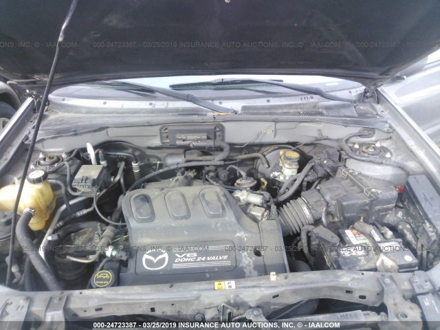 4F2CZ061X4KM32396 - 2004 MAZDA TRIBUTE ES 黑色 照片 10