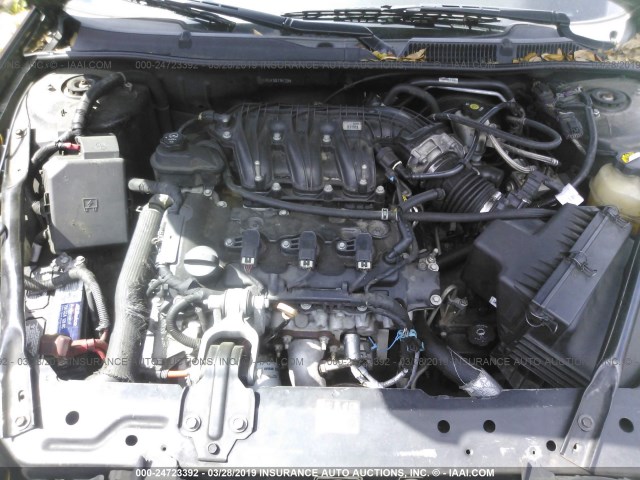 2G1WC5E30C1157725 - 2012 CHEVROLET IMPALA LTZ BLACK photo 10