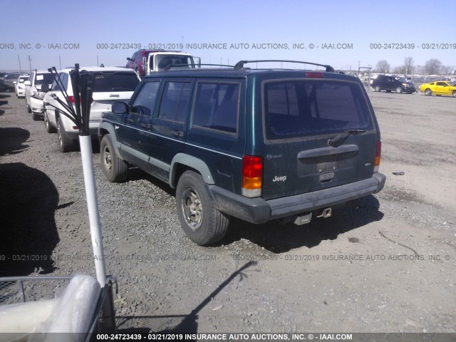 1J4FT68S0WL260717 - 1998 JEEP CHEROKEE SPORT/CLASSIC GRAY photo 3