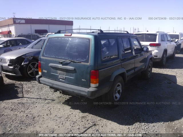 1J4FT68S0WL260717 - 1998 JEEP CHEROKEE SPORT/CLASSIC GRAY photo 4