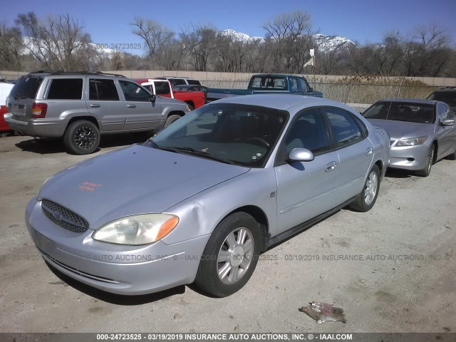 1FAFP56S93A133615 - 2003 FORD TAURUS SEL SILVER photo 2