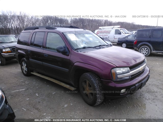 1GNET16S956145481 - 2005 CHEVROLET TRAILBLAZER EXT LS/EXT LT RED photo 1