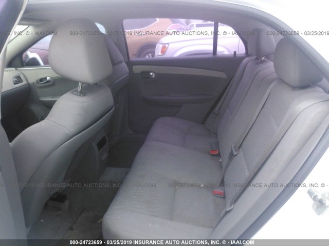 1G1ZC5E08AF185975 - 2010 CHEVROLET MALIBU 1LT 白色 照片 8