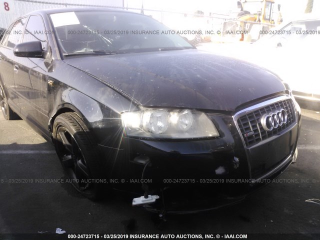 WAUHF78P78A044009 - 2008 AUDI A3 2.0 BLACK photo 6