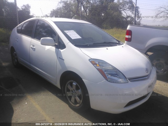 JTDKB20U963135552 - 2006 TOYOTA PRIUS WHITE photo 1