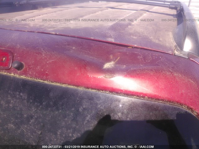 JTEGP21A350087294 - 2005 TOYOTA HIGHLANDER LIMITED RED photo 6