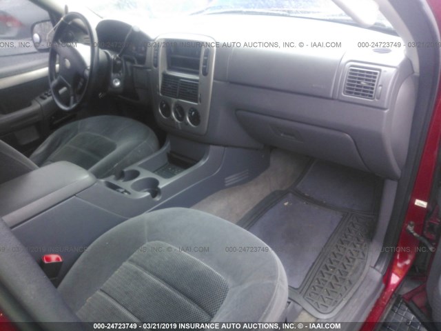 1FMZU73K83ZB52184 - 2003 FORD EXPLORER XLT/XLT SPORT/NBX Qırmızı foto 5
