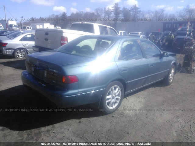 4T1BF28K51U964592 - 2001 TOYOTA CAMRY LE/XLE BLUE photo 4