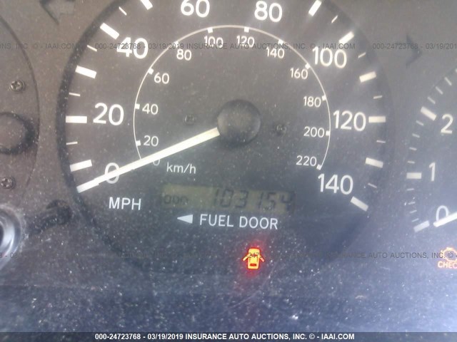 4T1BF28K51U964592 - 2001 TOYOTA CAMRY LE/XLE BLUE photo 7