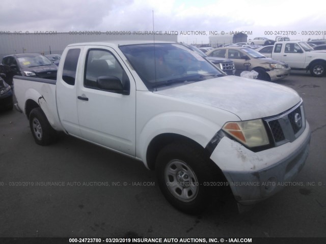 1N6BD06T66C447998 - 2006 NISSAN FRONTIER KING CAB XE WHITE photo 1