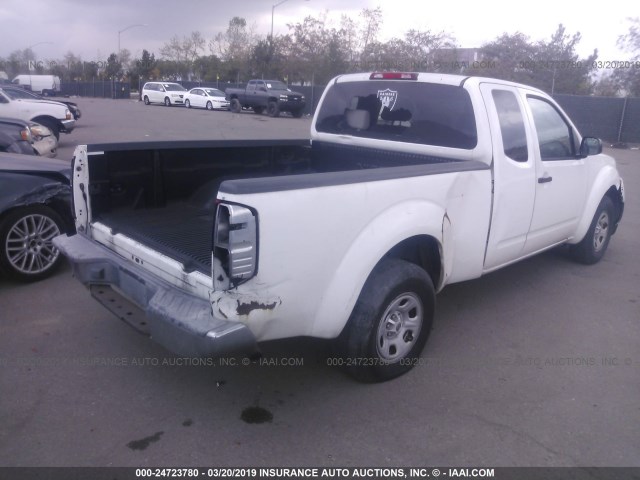 1N6BD06T66C447998 - 2006 NISSAN FRONTIER KING CAB XE WHITE photo 4